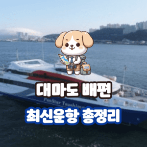 대마도 배편