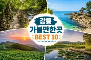 강원도 강릉 가볼만한곳 베스트10